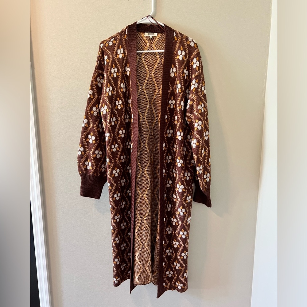 Gimmicks by BKE sweater duster, size M